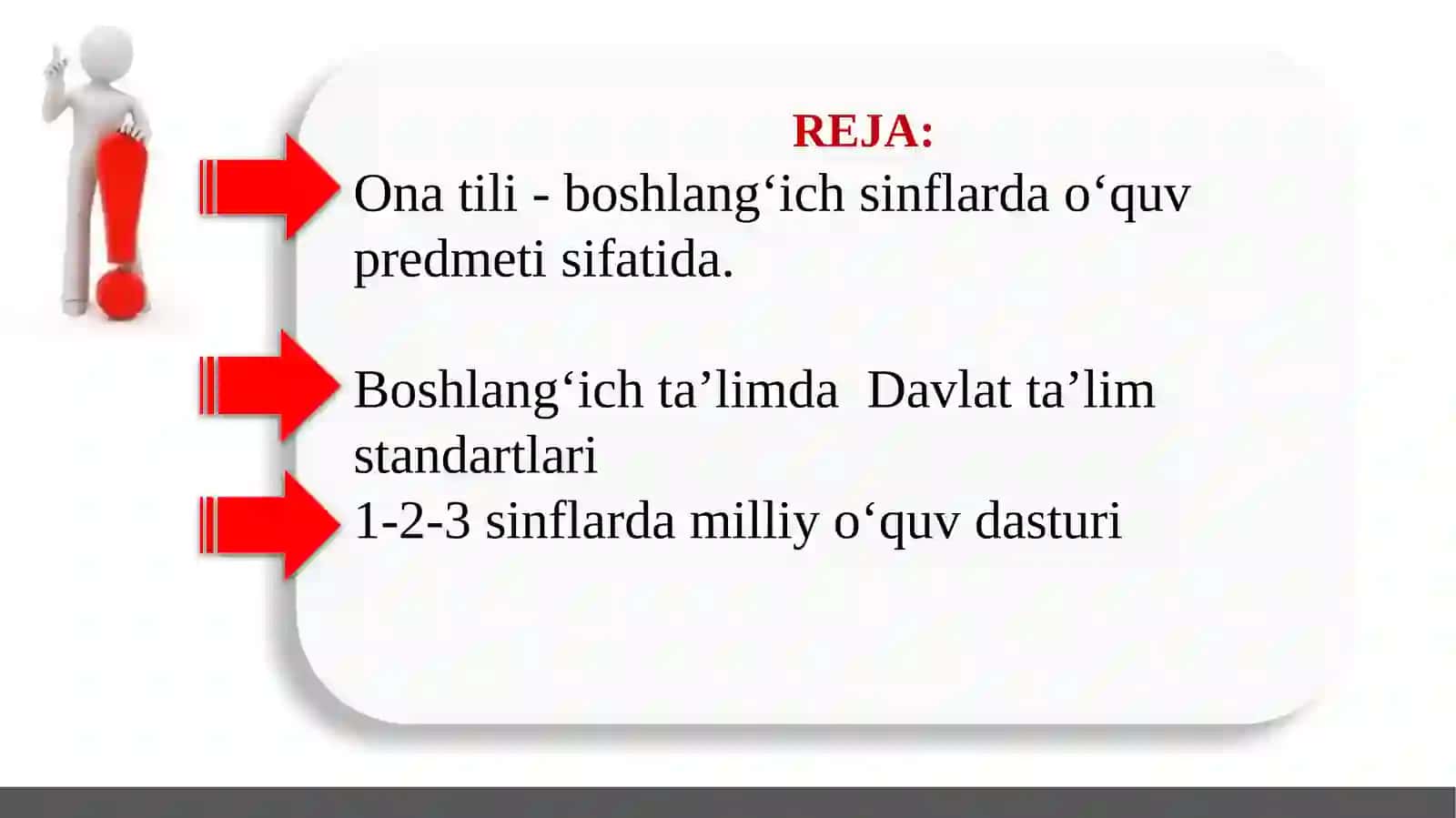 Boshlang‘ich sinflarda ona tili o‘qitish mazmuni. (Ma’ruza) 2