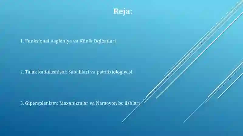 Talak kattalashishi va gipersplenizm bilan kechadigan kasalliklar 2