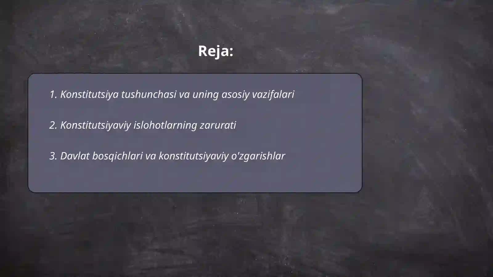 Konstitutsiyaviy islohotlar va ularning mazmun mohiyati 2