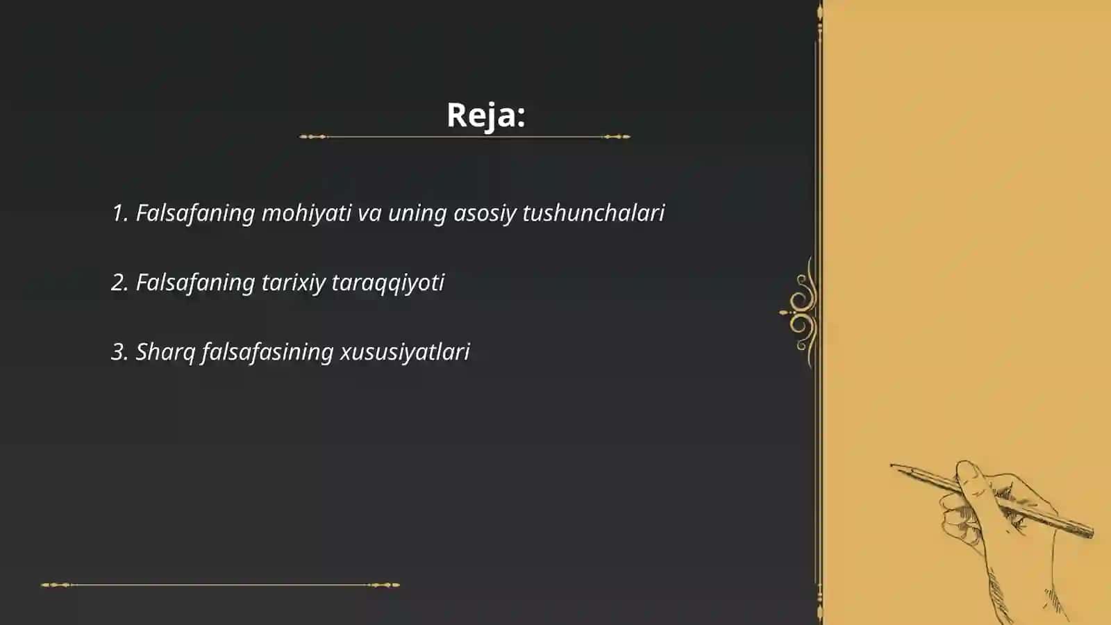 Falsafaning mohiyati va jamiyat taraqqiyotidagi oʻrni 2