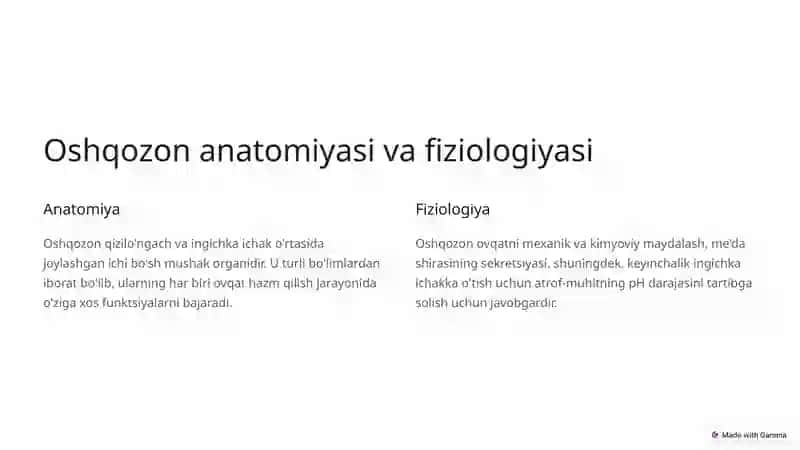 Oshqozon yarasi va oshqozon eroziyasi 2