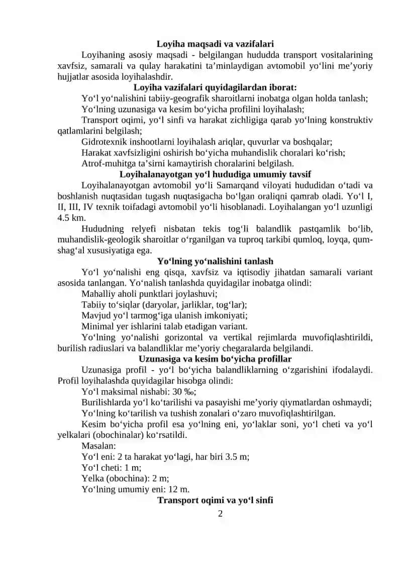 Shahar ko’chalari, yo’llari va transporti 2