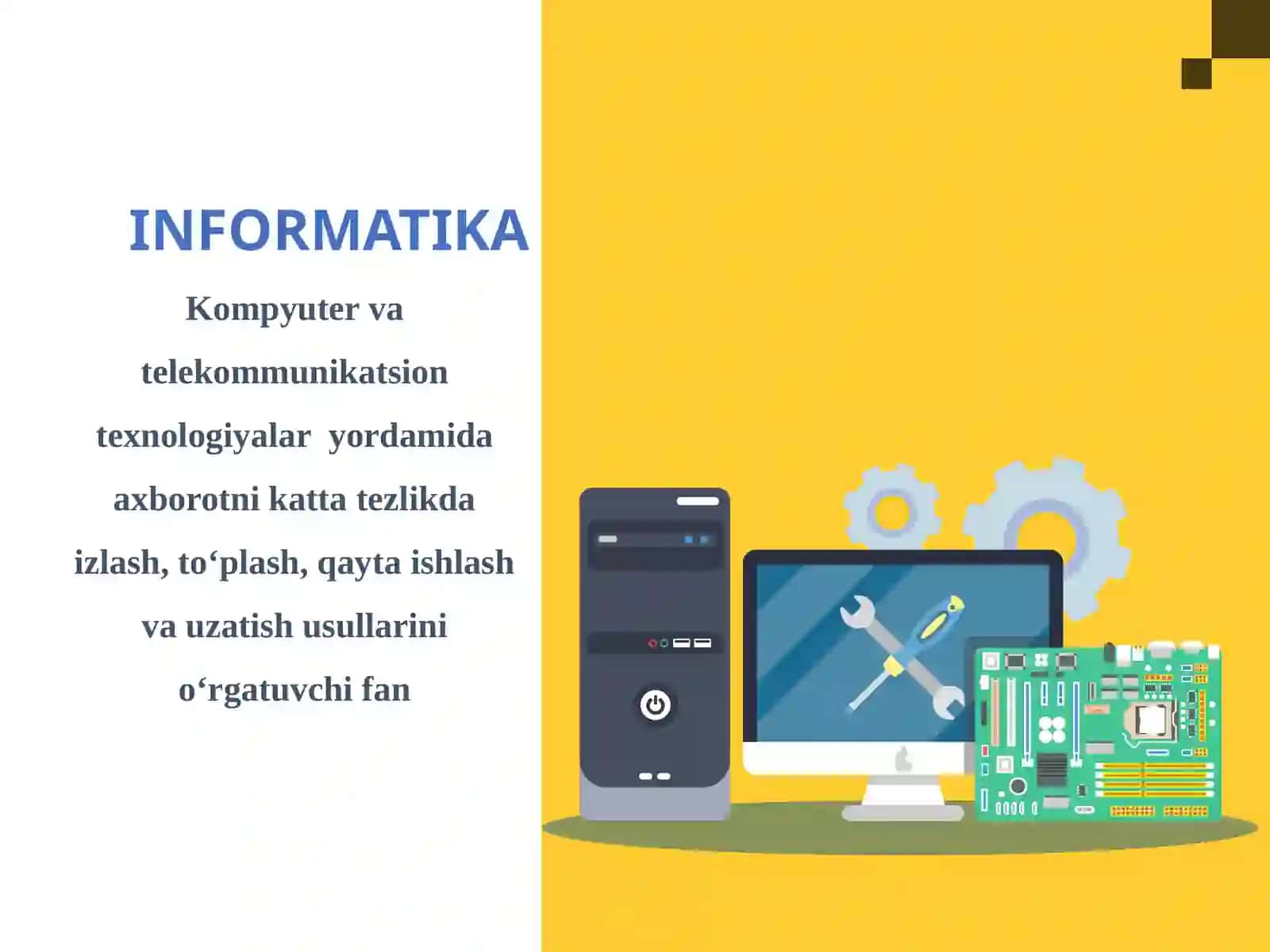 Informatikaning nazariyasoslari 2