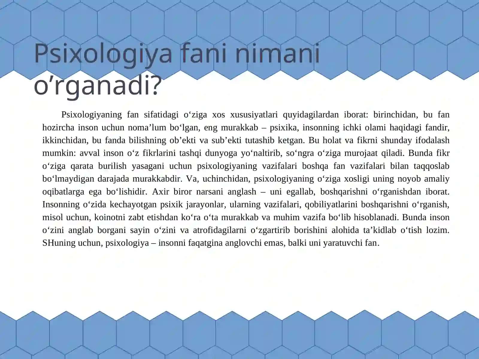 Psixologiyaning ilmiy tadqiqot metodlari va metodologik asoslari 2