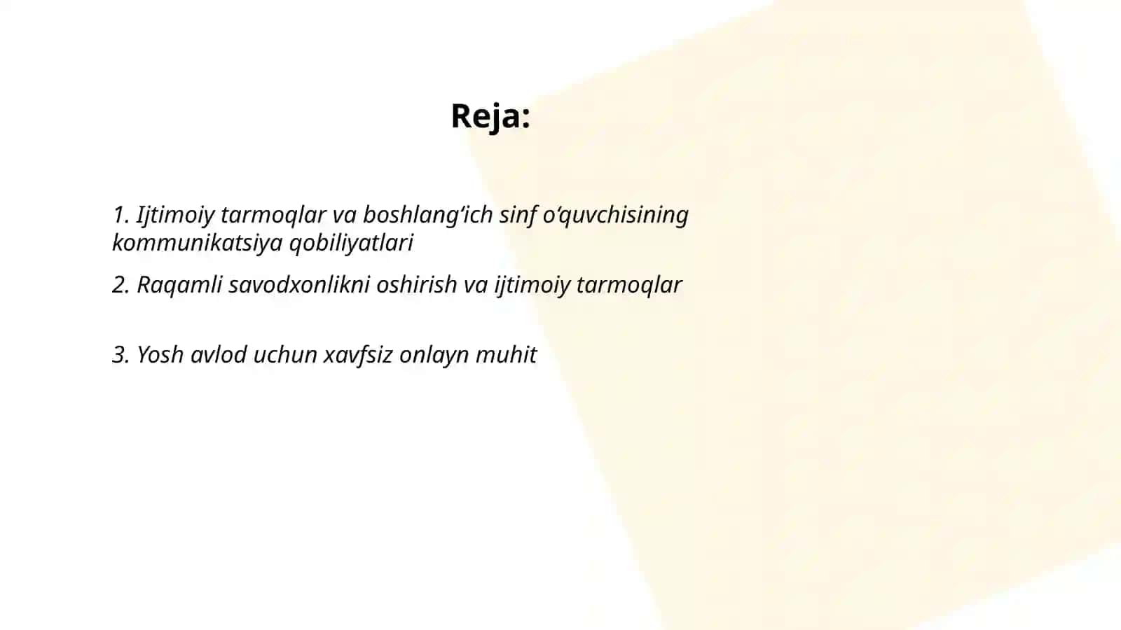 Boshlangich sinf o‘quvchisining faoliyatida ijtimoiy tarmoqlardan foydalanish 2