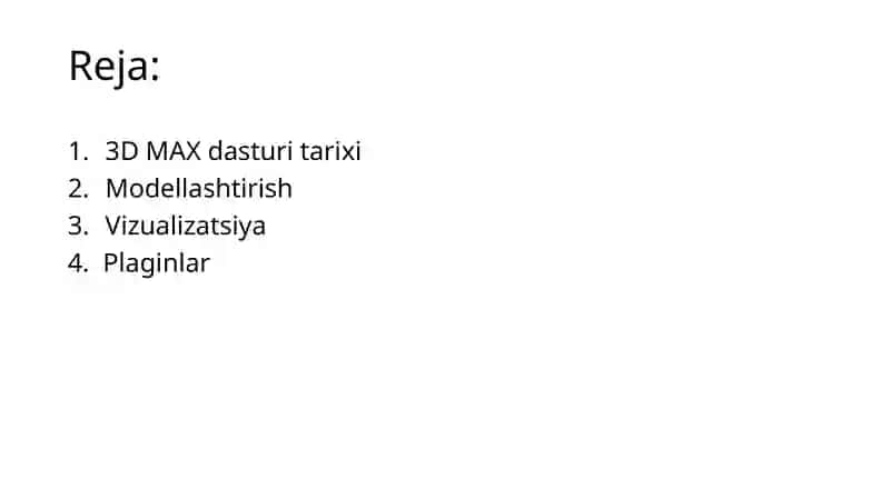 3D MAXdasturi 2