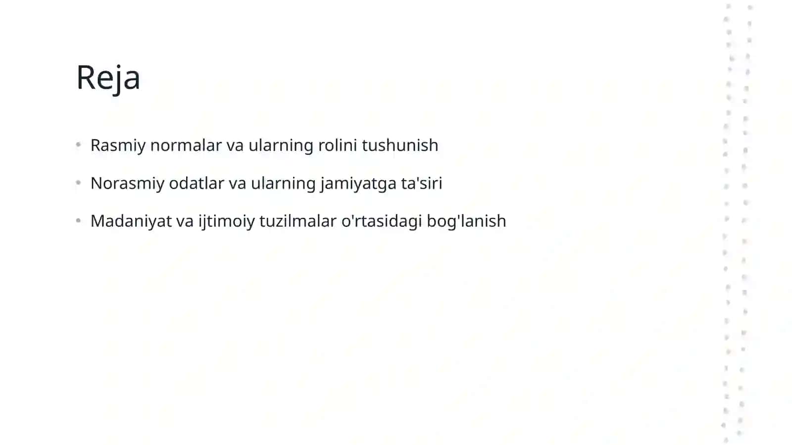Rasmiy normalar va ularning rolini tushunish 2