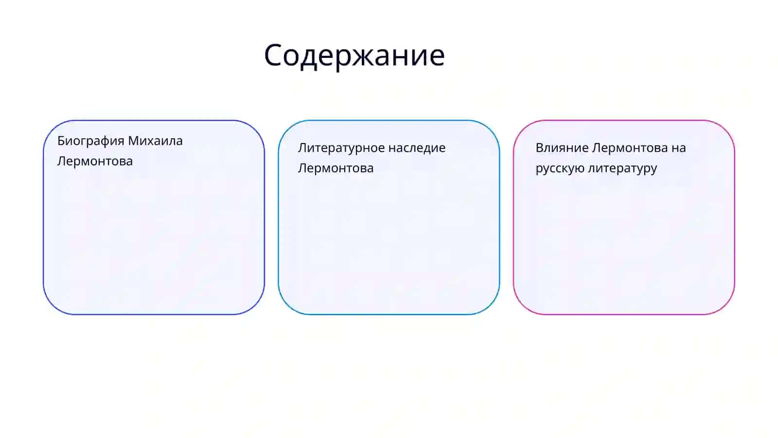 Лермонтов жизнь и творчество 2
