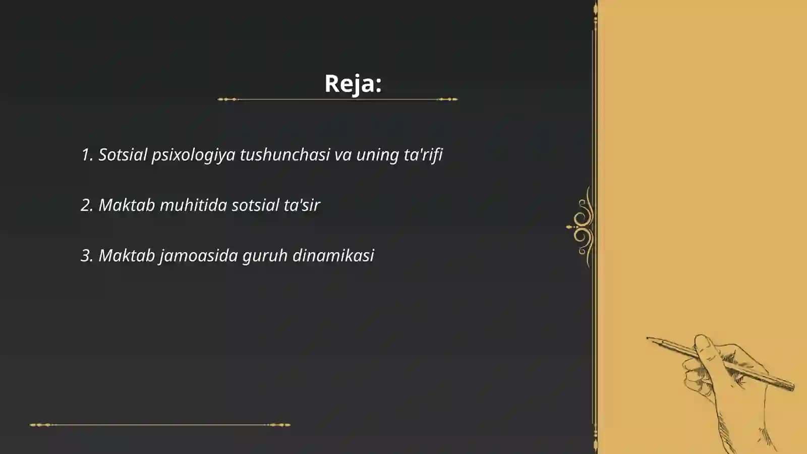 Psixalogiya maktablarida sotsial psixalogik qarashlarning aks etishi 2