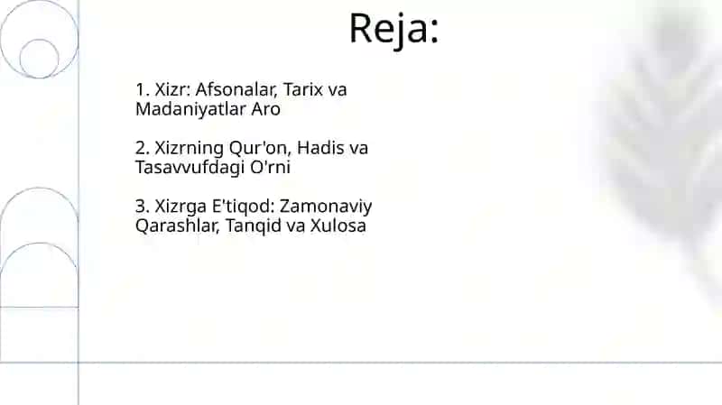 Hizr haqidagi afsona va rivoyatlar 2