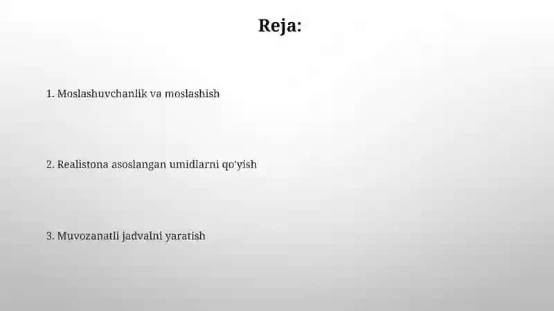 Ilk yoshdagi bolalar kun tartibini toʻgri rejalashtirish 2