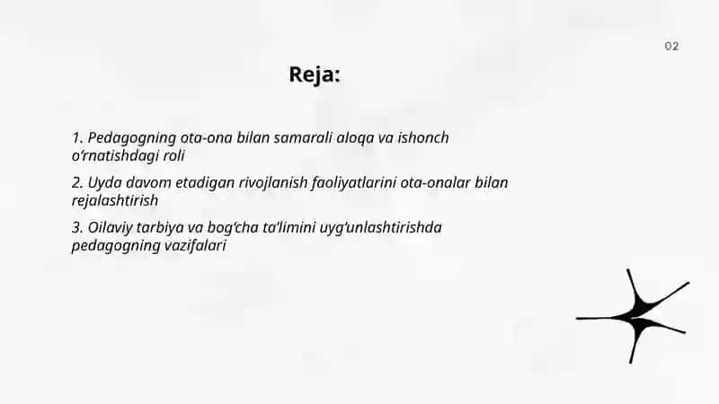 Ilk yoshdagi bolalar bilan ishlashda ota ona bn hamkorlikda pedagogikning roli 2