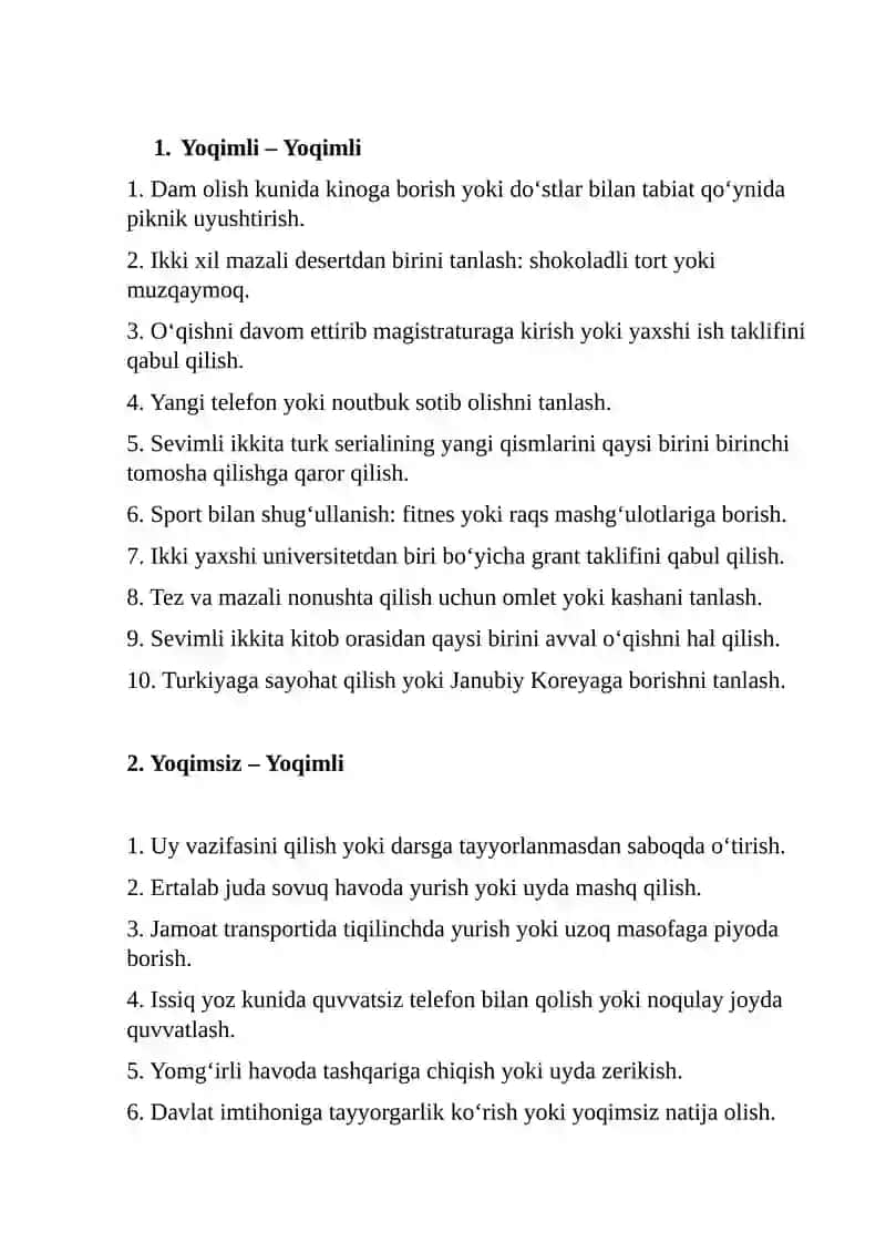 KURT LEWINNING MOTIVATSION NIZOLAR NAZARIYASI HAQIDA MISOLLAR 2