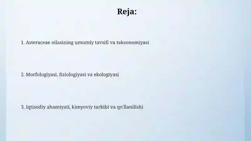 Ra'noguldoshlar oilasi 2