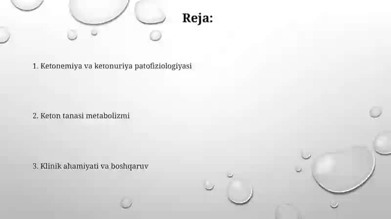 Ketonemiya va ketouriya 2
