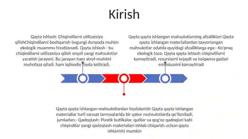 Qayta Ishlash Asosida Mahsulotlar Tayyorlash 2