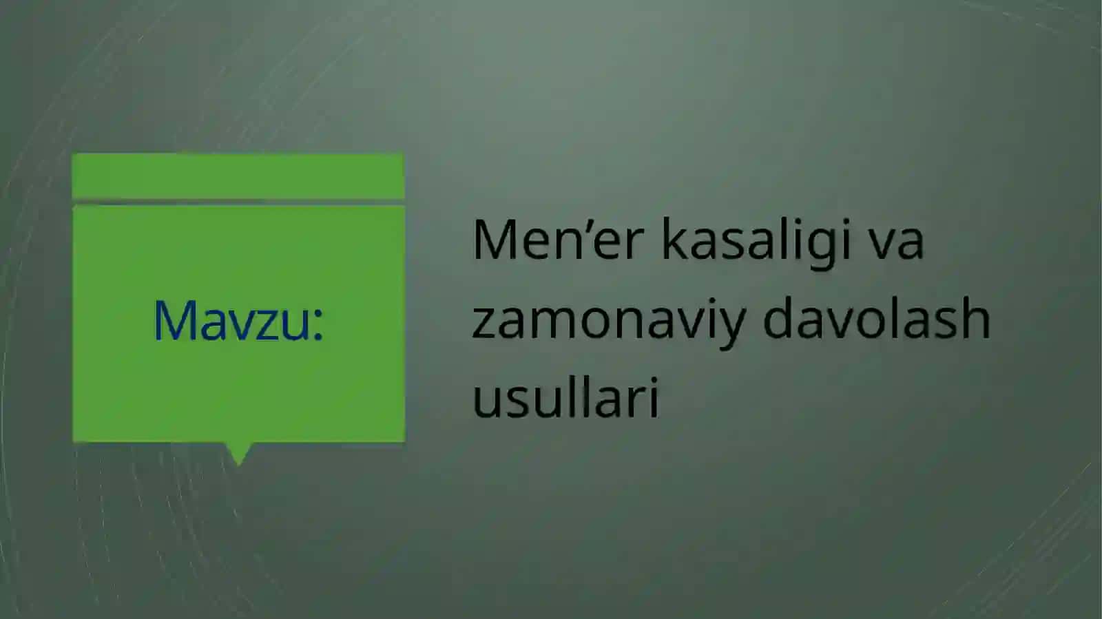 Men’erkasaligivazamonaviydavolashusullari 2