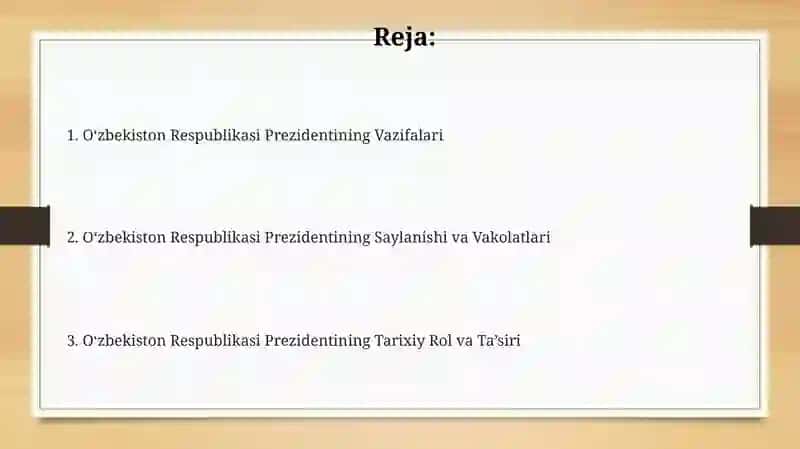 Oʻzbekiston Respublikasi Prezidenti 2