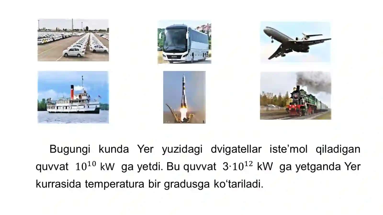 Issiqlik mashinalari va tabiatni muhofaza qilish 2