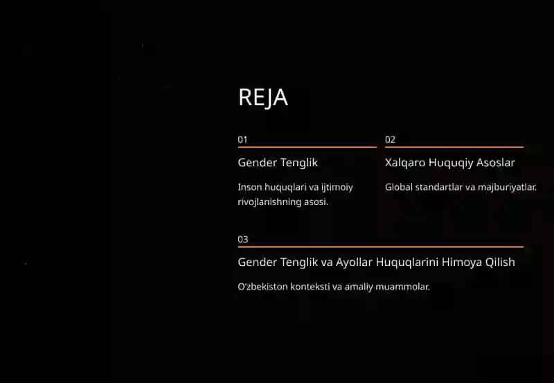 Gender Tenglik va Ayollar Huquqlarini Himoya Qilish 2