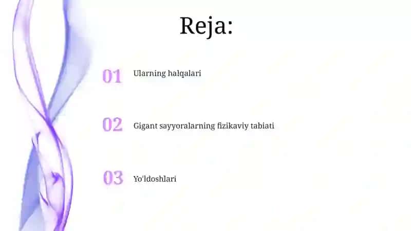 Gigant sayyoralarning fizik tabiatlari 2