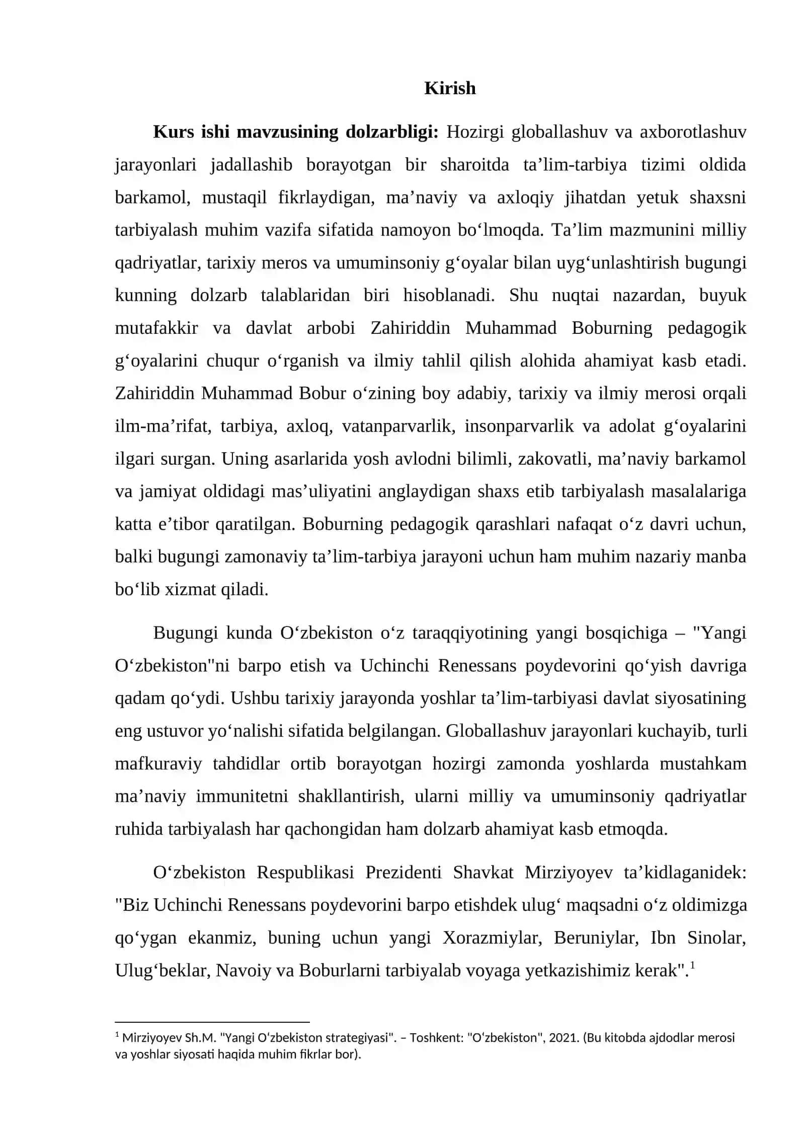 Zahiriddin Muhammad Bobuming pedagogik g’oyalari 2