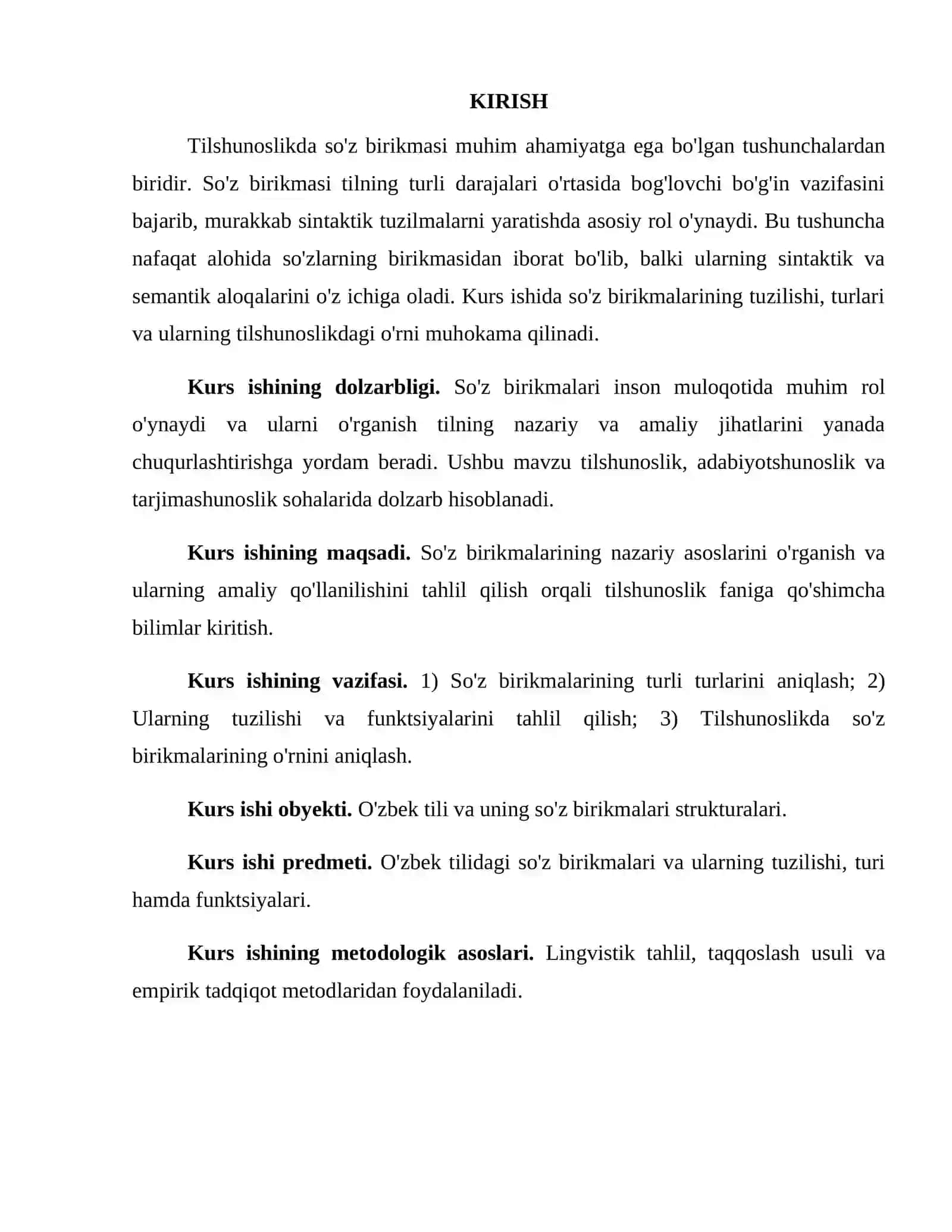 So'z birikmalari tuzilishi 2
