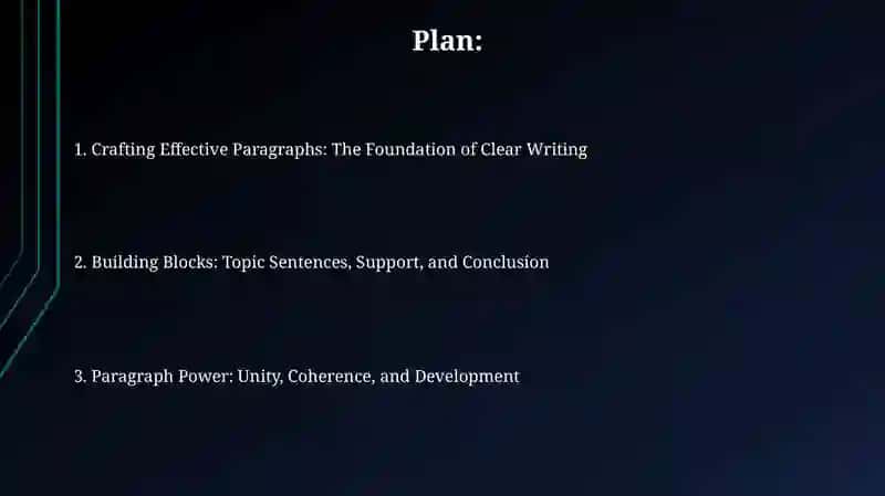 Crafting Effective Paragraphs: The Foundation of Clear Writing 2