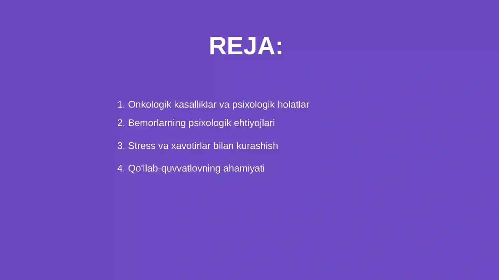 Onkologik kasalliklarda bemorlar psixologiya 2
