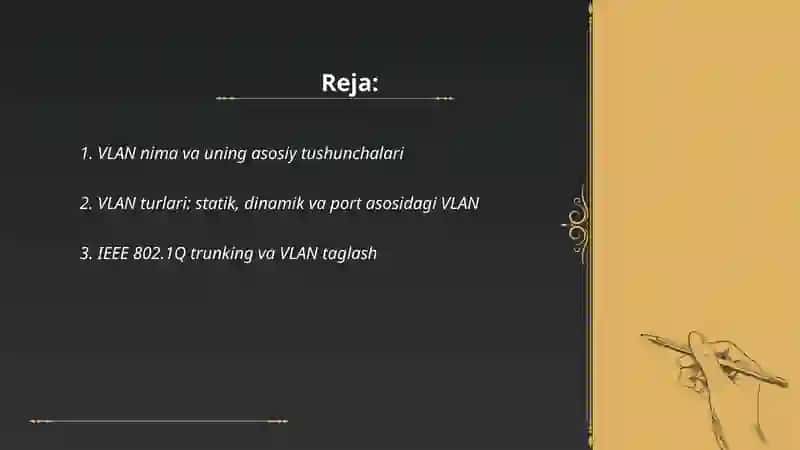 VLAN nima va uning asosiy tushunchalari 2