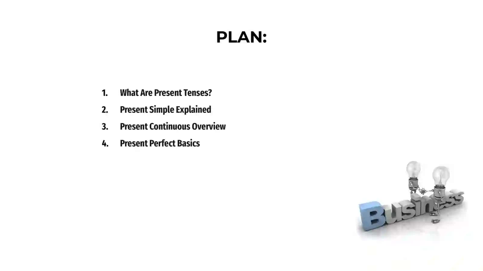 Present Tenses 2