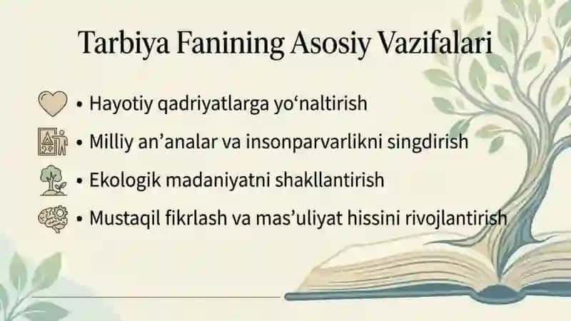 Tarbiya fanini oʻqitish shakllari 2