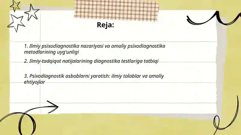 Ilmiy psixodiagnostika bilan amaliy psixodiagnostikaning o'zaro aloqalari 2