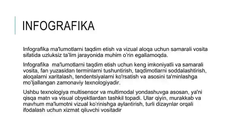 Infografika yaratishga oid dasturiy ta’minotlar 2