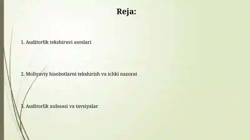 Pul mablagʻlari auditi 2