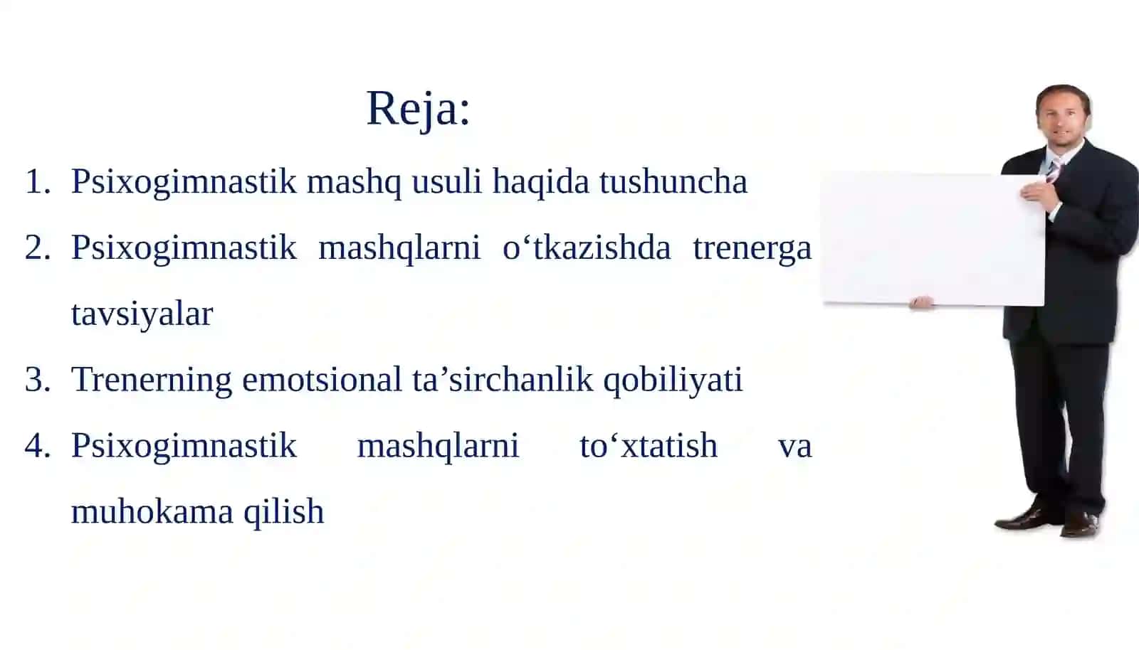 TRENINGJARAYONIDA PSIXOGIMNASTIK MASHQ USULI 2