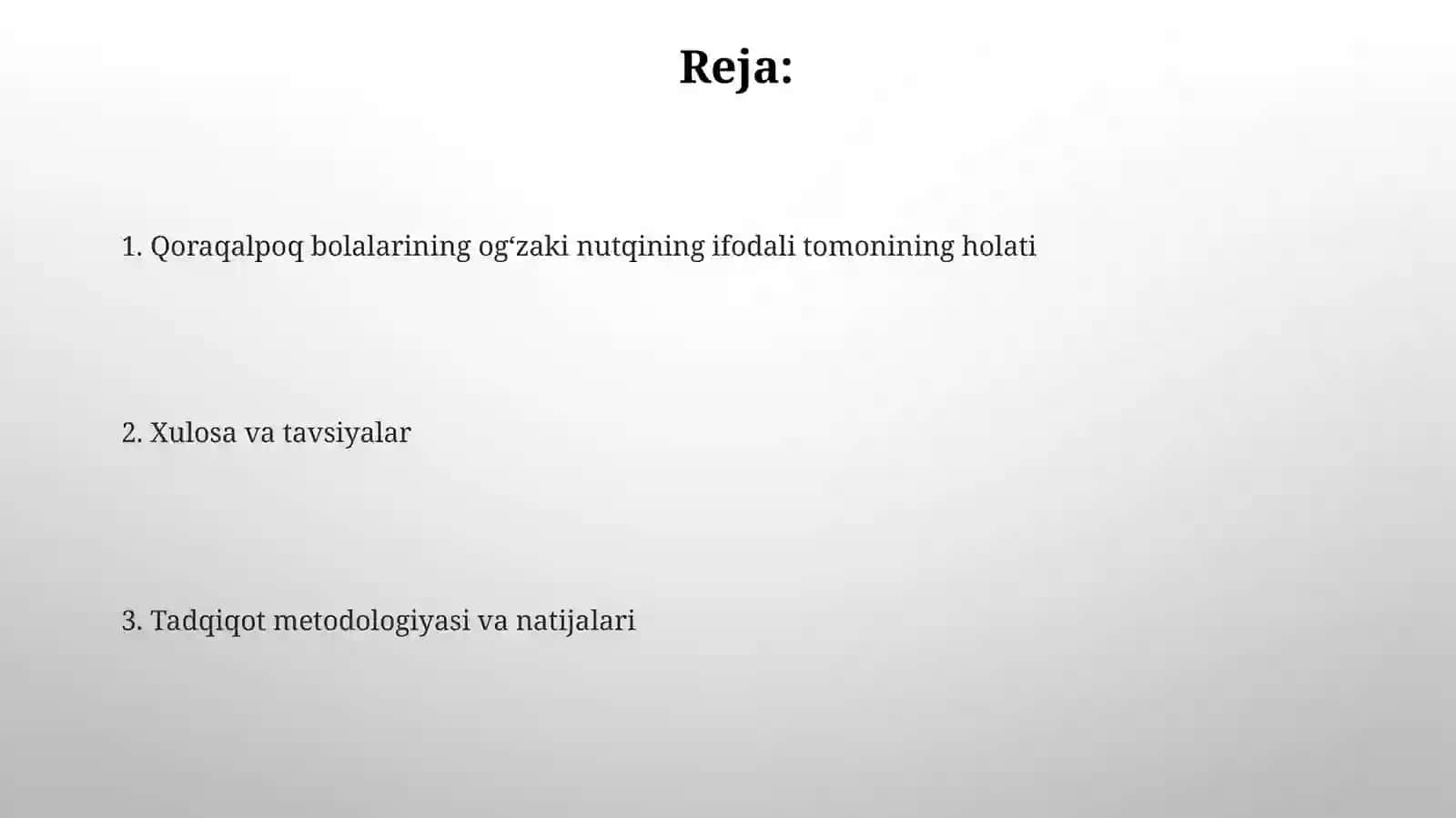 Karbolalarning ogʻzaki nutqining ekspressiv tomoni holati 2