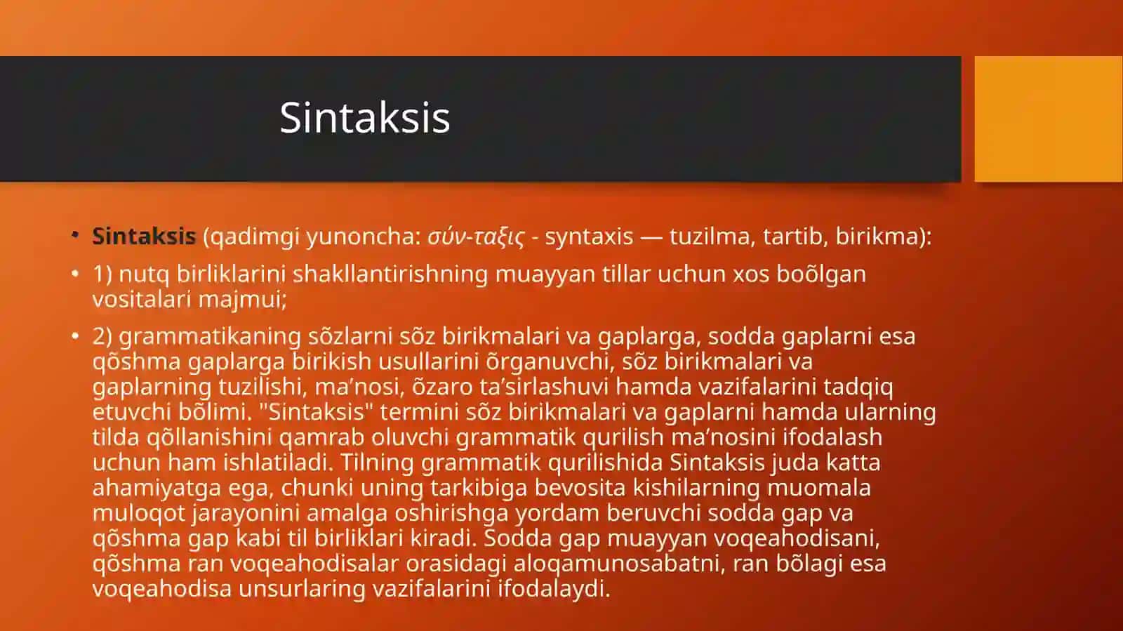Boshqaruv boģlanishli  birikma 2