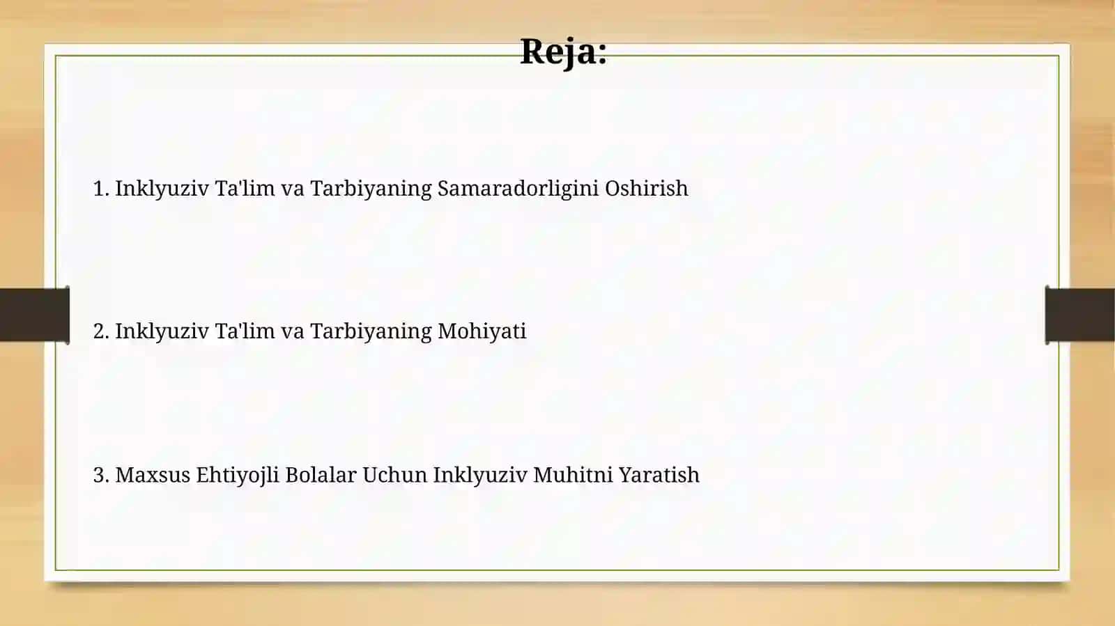 Inklyuziv Ta'lim va Tarbiyaning Samaradorligini Oshirish 2