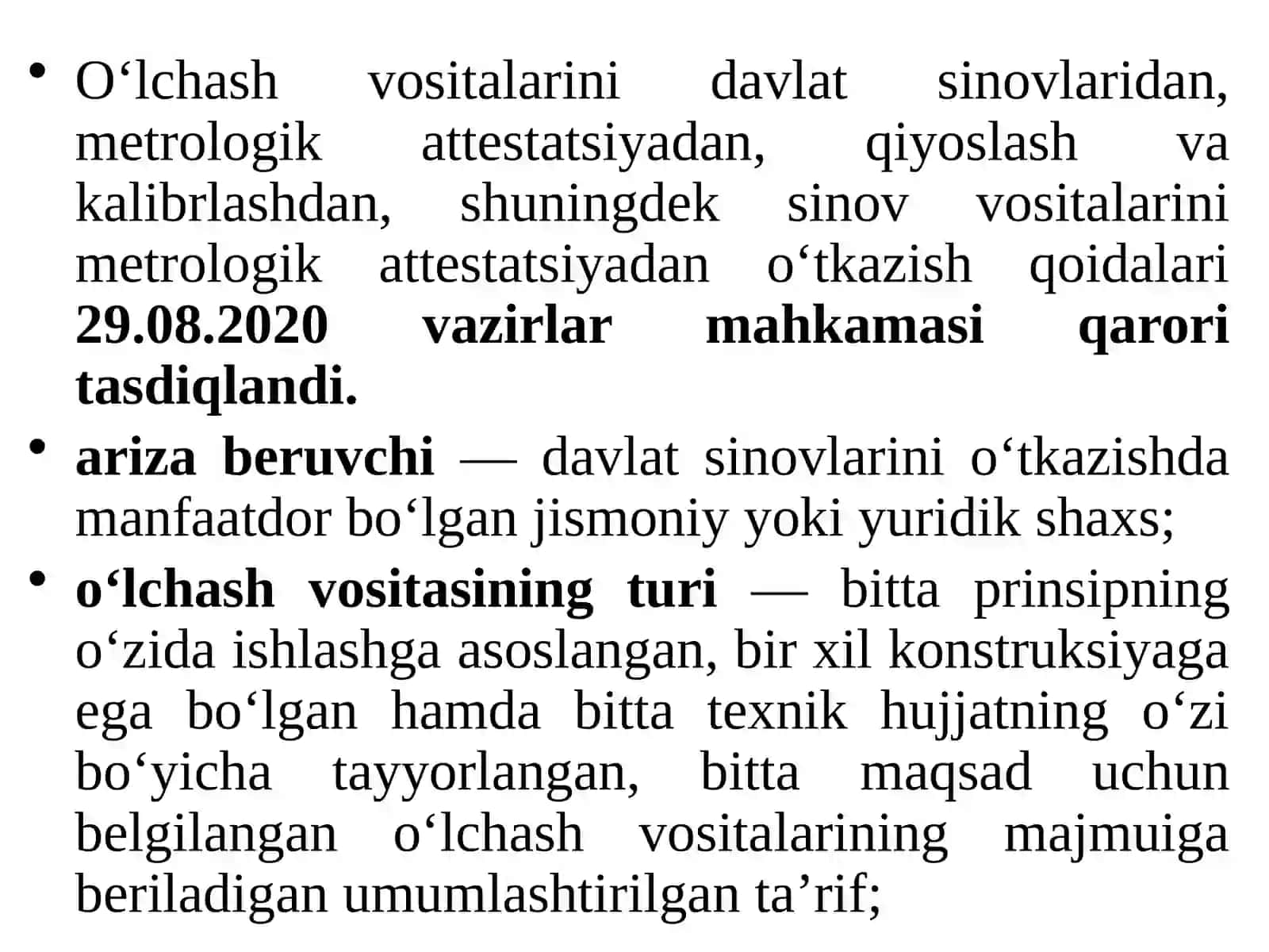 Oʼlchash vositalari 2