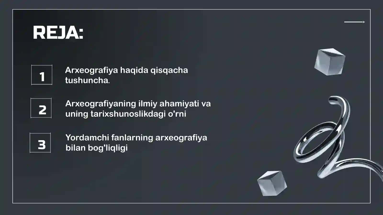 Arxeografiya fanining yordamchi fanlar bilan bogʻliqligi 2