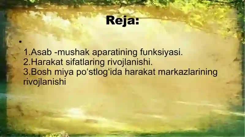 Inson harakatlanish tizimi 2
