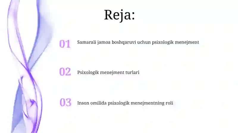 Boshqaruv psixologiyasi turlari va uning inson omilidagi oʻrni 2