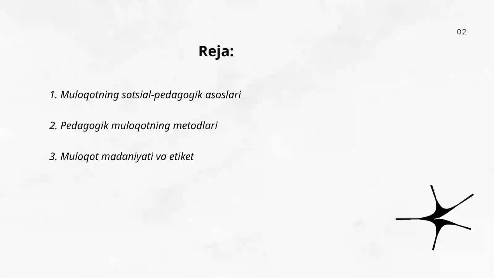 Pedagogik faoliyatda muloqot 2