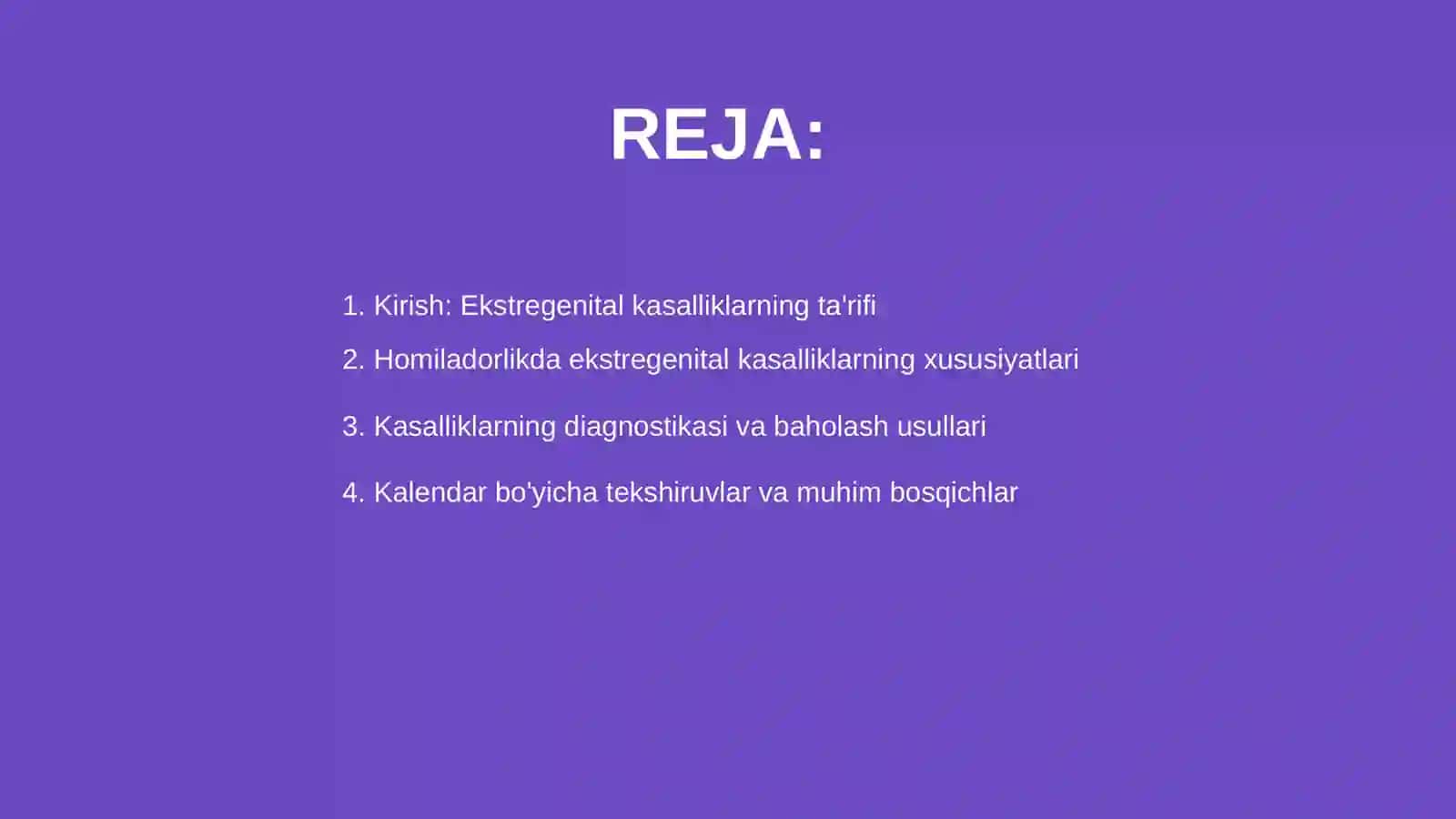 Turli xil ekstregenital kasalliklari bor homiladorlik va tugruq jarayoni 2