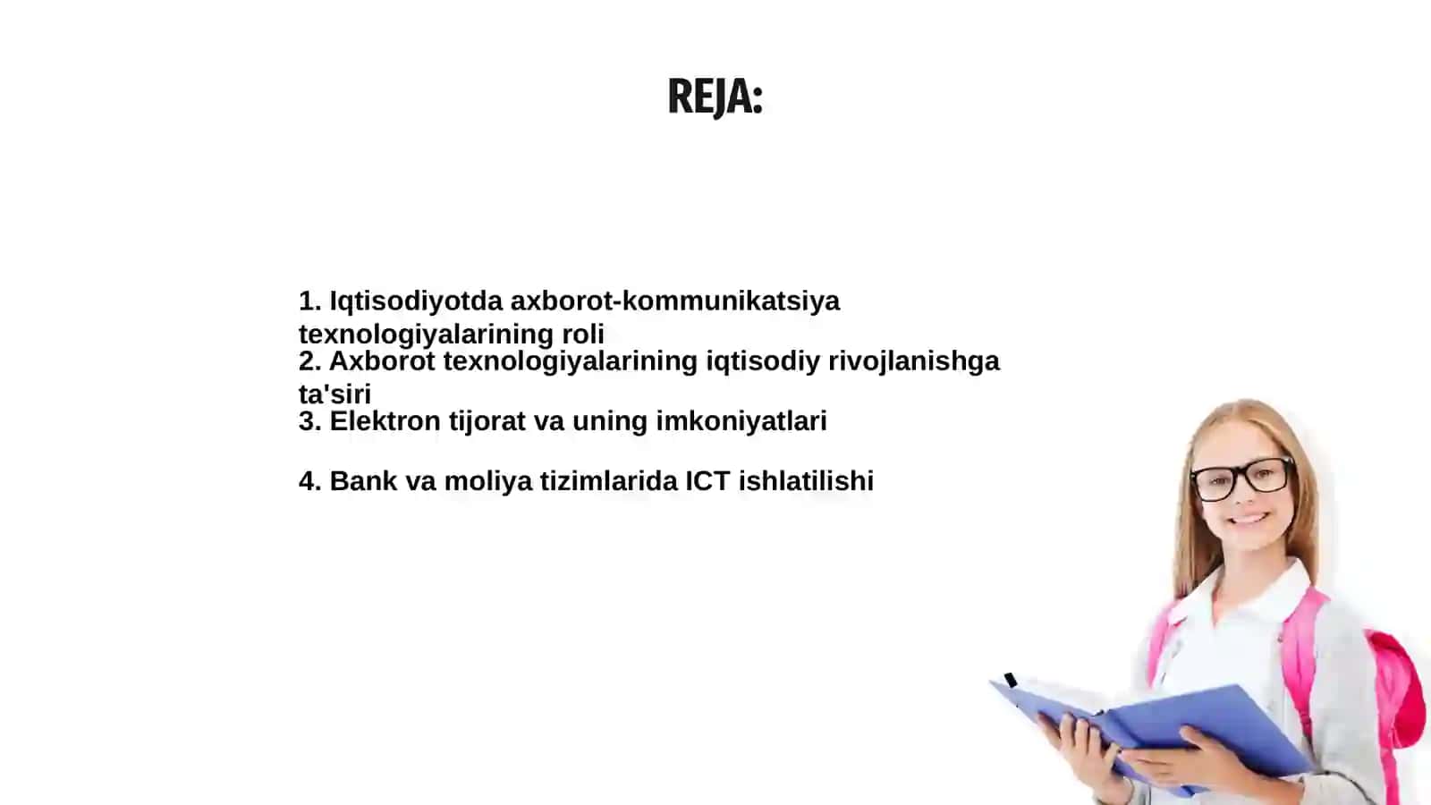 Iqtisodiyotda axborot -kommunikatsion texnologiyalar va tizimlar bilan ishlash 2