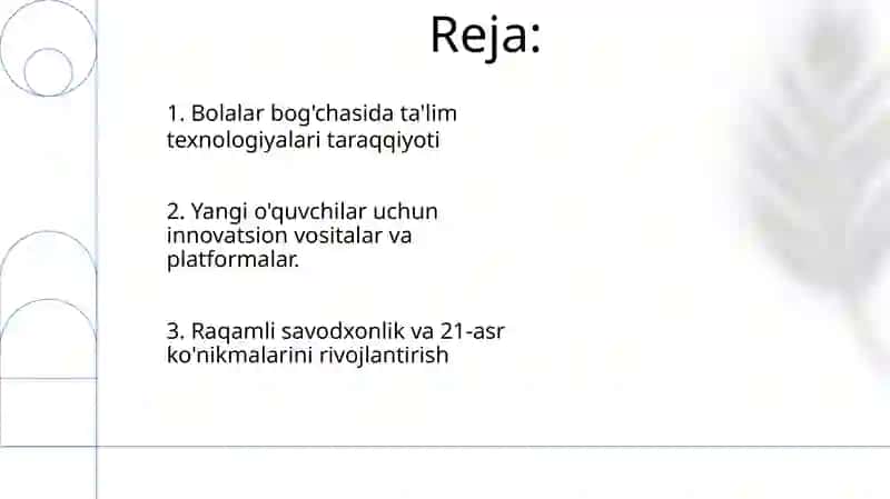Bolalar bog'chalari uchun innovatsion ta'lim vositalari 2