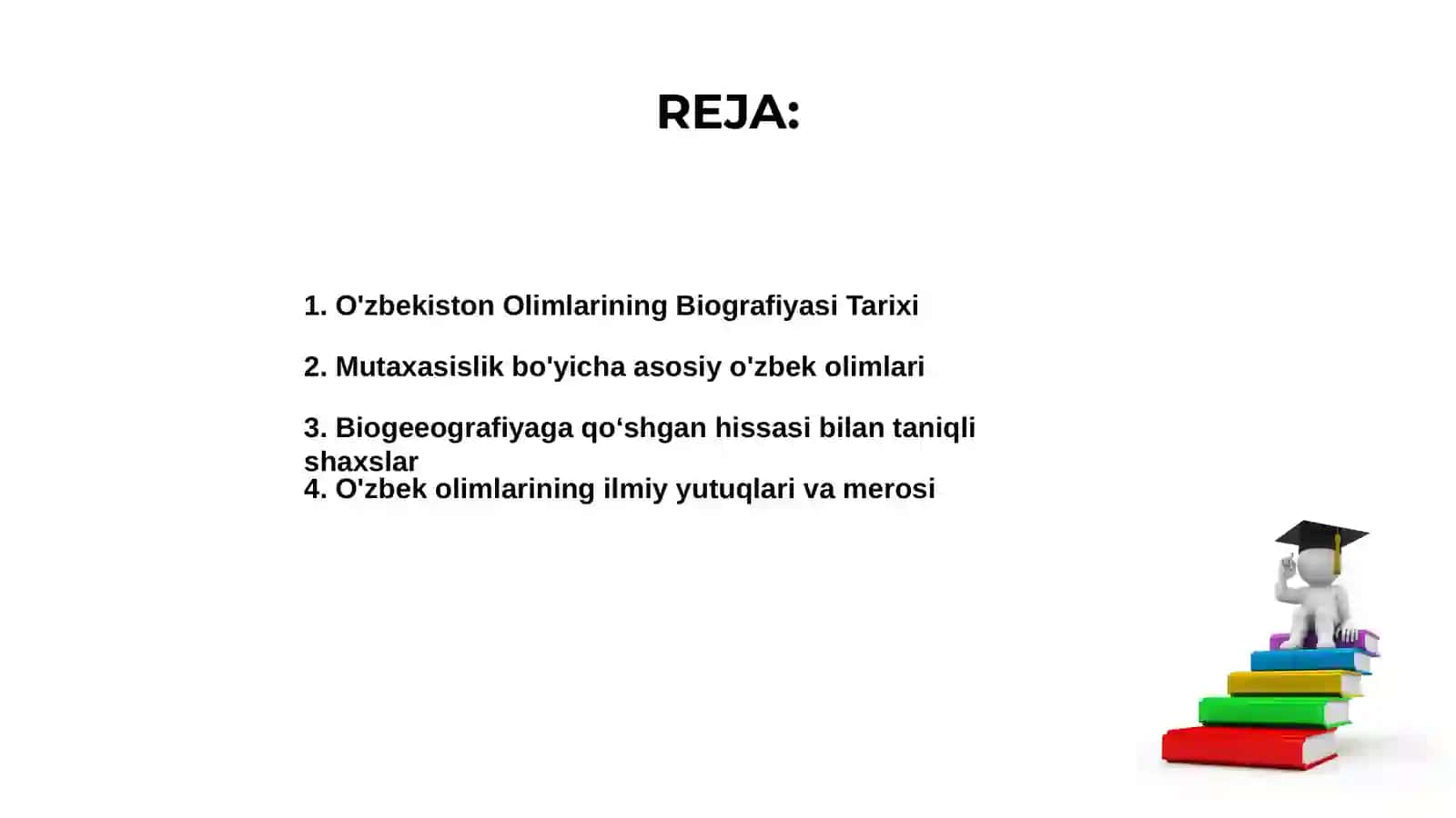 O'zbekiston Olimlarining Biografiyasi Tarixi 2