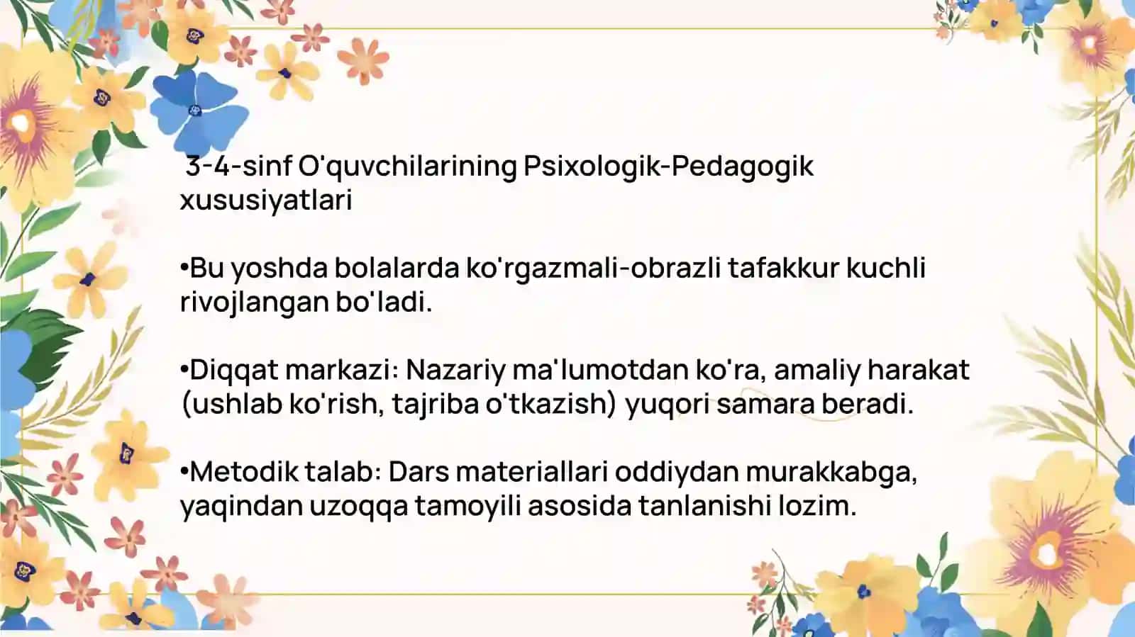 3-4-sinf O'quvchilarining Psixologik-Pedagogik Xususiyatlari 2