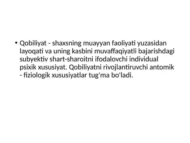 Pedagogik qobiliyat 2